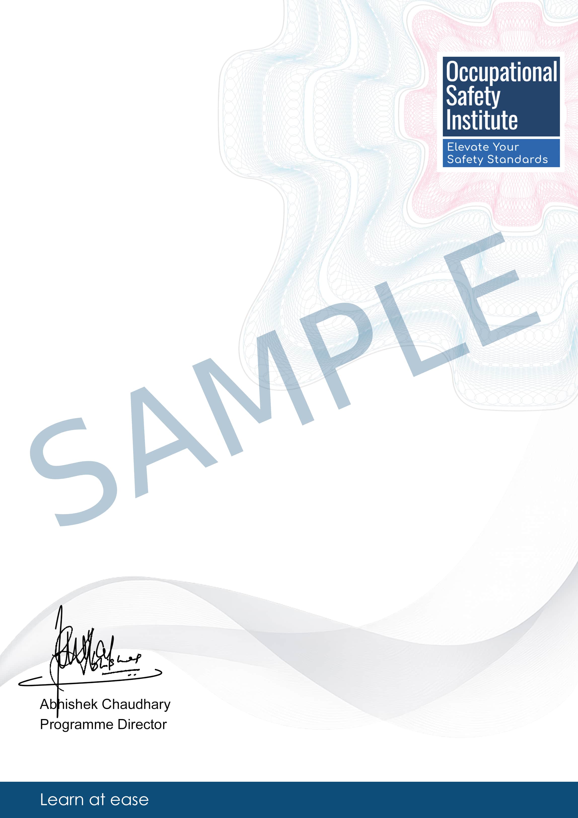 Certificate Background